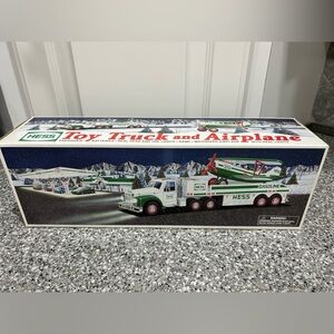 2002 Hess Toy Truck & Airplane NEW IN BOX